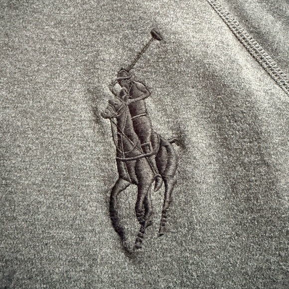 Polo Ralph Lauren Charcoal and White Kids Sweater - Picture 2 of 6